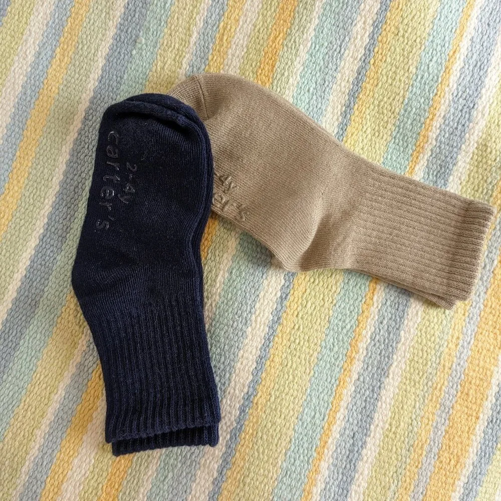 Three pairs of toddler socks